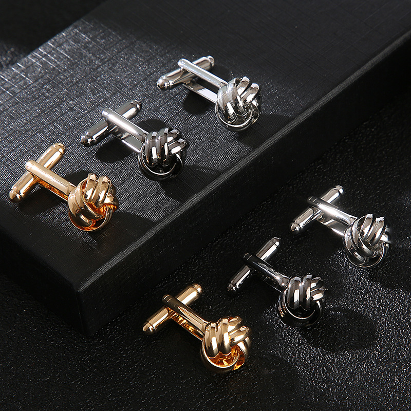 Groom Ties Cufflinks Sleeve Nails Hollow out Fashion Men's Shirts Wholesale