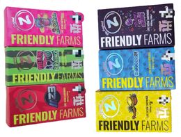 Friendly Farms – boîtes pour chariots jetables, 6 boîtes d'emballage artisanales en papier, vente en gros