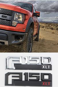 Frod Car F150 Lariat F150 XLT Autocollant arrière Tail Trunk Fender Door Emblem Badge Decal6786879