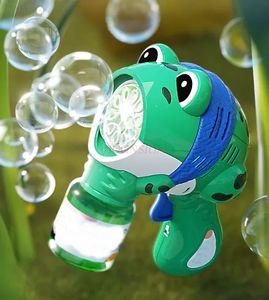Frog Bubble Gun Elektrisch volautomatisch kinderspeelgoedcadeau voor jongens en meisjes 240329