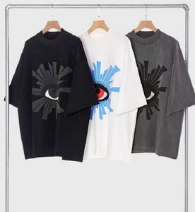 Frog Drift Streetwear Fashion Brand House of Errers Mousse Impression en mousse T-shirt T-shirt pour hommes