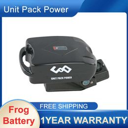 Frog eBike Batterie 48V 36V 20Ah 17.5Ah sous la tige de selle Downtube Bateria Pack avec chargeur pour moteur Bafang 750W 500W 350W 250W