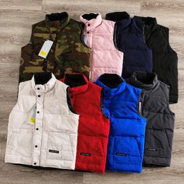 Du Canada Mens Down Vest Puffer Jacket Parka Mens Designer Vestes Gilets Designer Hommes Femmes Hiver Duvet D'oie Mens Designer Manteau