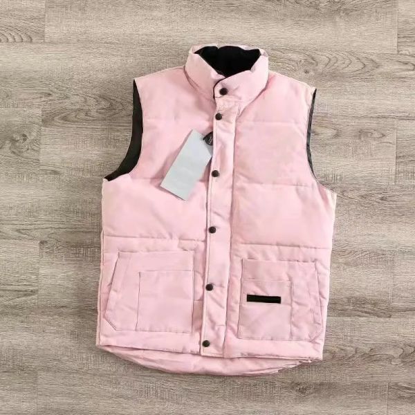 Du canada mens down gilet Puffer Jacket Parka Gilet Designer Vestes Vestes Designer Men Femmes Winter Goose Down Mens Designer Couper Extérieur Taille S-3XL 07 273G