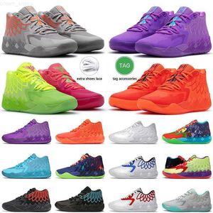 Van lamelo rood nieuw en pompen ufo ball queen 1 rock mb.01 doos mannen niet basketbal hier schoenen Rick Black Morty Blast Ridge Buzz Menswith City Lo