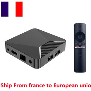 Van schip Frankrijk Q5 plus citroen-mijn-tv Android 11 STB S905W2 quad core 5G wifi stalk-er- atv media tv-versie apps Q5Plus Plus plus