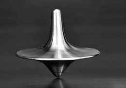 De la création du film Inception en acier inoxydable Spinning Top Totem Spinningtop avec un alliage zinc Silver5813734