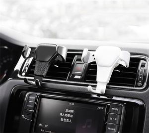 Hot Universal Car Cell Phone Mounts Holders Holder Air Vent Mount Stand para 12 Pro Max Samsung S9 10 CarMobile con paquete minorista