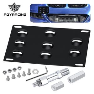 Voorbumper Trekhaak Kentekenplaat Frames Mount Bracket Houder voor 11-on BMW F-Serie F30 F31 F10F11 F07 F25 F55 F56 F15 3 5 Serie PQY-LPF21