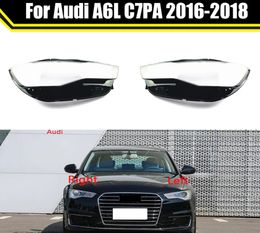 Voorste Auto Koplamp Licht Behuizing Case Transparante Lampenkap Lamp Shell Koplamp Lens Cover Voor Audi A6 A6L C7PA 2016-2018
