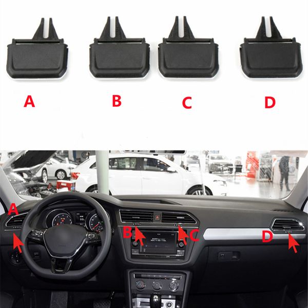 Tableau de bord avant ajuster Clip Air AC évent climatisation sortie pour VW Tiguan MK2 Rline 2017-2021