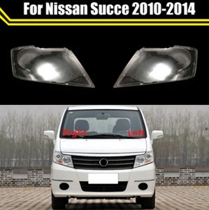 Lentille de phare avant en verre Transparent, abat-jour, coque de lampe, boîtier de lumières pour Nissan Succe 2010 – 2014