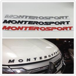 Insigne d'emblème de Logo Boonet de capot avant pour Mitsubishi Pajero Montero Sport Monterosport Suv244V