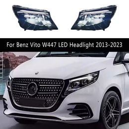 Lampe avant pour Benz Vito W447 Assemblage des phares LED 13-23 Daytime Running Light Streamer Turn Signal indicateur Hier