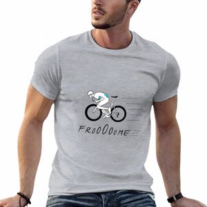 Froome Top Tube Afdaling T-shirt Effen T-shirt Heren T-shirts Casual Stijlvolle R1bn #