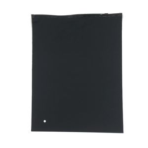 Frosted Black Zipper Bags Home Travel kleding ondergoed slipje Sock Packaging Storage Organizer