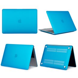 Frosted Matte PC Case voor MacBook 13.3 Pro A1706 A1708 A1989 A2159 A2338 A1278 13.3 Air A1369 A1466 MC207 MC516