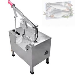 Machine de découpe de viande de poisson de poulet congelé Machine de scie à os de nourriture de bande électrique pour les bouchers 110 V/220 V