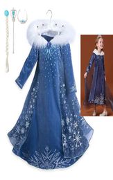 Princesse gelée jupe Aisha Vêtements d'hiver d'automne Enfants039 Robe Love Sand Queen Girl4513904