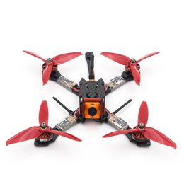 FrSky VANTAC BQ210 210 mm FPV Racing Drone XSRF4PO FC Integreer XSR-ontvanger OSD Blheli_32 35A ESC 5.8G 48CH VTX BNF