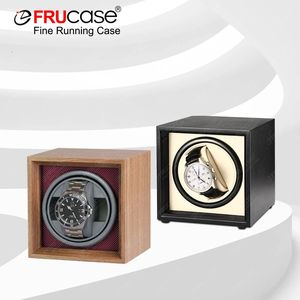 FRUCASE Mini Watch Winder para relojes automáticos Box Winder Winder Winder Mini Style se puede colocar en una caja o cajón seguro 240412