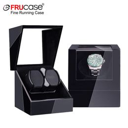 Frucase Multicolor Watch Winder pour les montres automatiques Boîte de montre Câble USB avec une batterie Option 10/20 240412