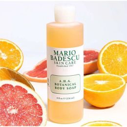 Fruit Acid AHA Herbal Refreshing Body Wash MB Removes Back Pimples Acne Exfoliates Body Lotion Repair Dull Skin Brighten Serum