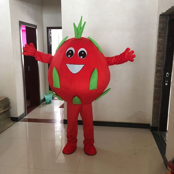 Fruta manzana Pitaya melocotón piña mascota disfraz carnaval personaje de dibujos animados disfraz publicidad fiesta disfraz