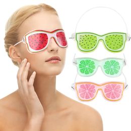 Fruit Gle Gel Mask Eye Mask Soumati Sleep Masques Cold Compress Filting Ice Eye Patch Ice Compress Pack