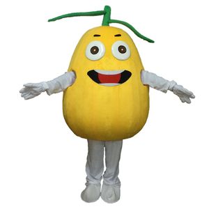 Fruit citron mascotte Costume carnaval personnage de dessin animé déguisement fête publicité cérémonie carnaval accessoire taille adulte