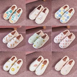 Fruit Nonslip Zwangere winter bodem dames huis zacht postpartum grote katoenen slippers maat 36-41 GAI-48 trends 369 184