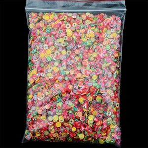 Autocollants décalcomanies Fruit Slice 1000 Piece 19 styles Nail Art / Slices Slime Charms Polymer Argile, MyUU21221112