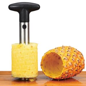 Fruit Gereedschap Roestvrijstalen ananas Peeler Cutter Slicer Corer Peel Core Mes Gadget Keukenbenodigdheden RH1618