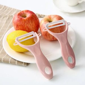 Éplucheur en céramique rose, outils pour fruits et légumes, 1 pièce, raboteuse multifonction de cuisine, pomme de terre domestique essentielle 231023