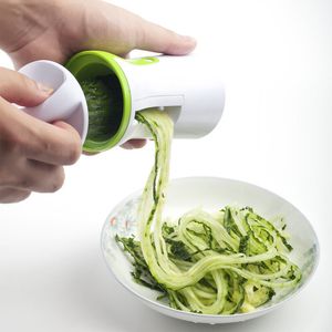 Fruits Légumes Outils 1 PCS Heavy Duty Spiralizer Légumes Trancheuse Légumes Spirale Trancheuse Cutter Courgettes Pâtes Nouilles Spaghetti 230417