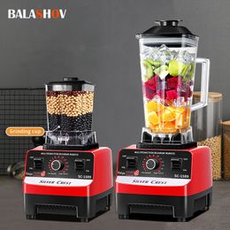 Fruit Groente Gereedschap 2000W Heavy Duty Commerciële Blender Fruit Mixer Juicer Keukenmachine IJs Smoothies Blender High Power Juice maker Crusher 220V 230710