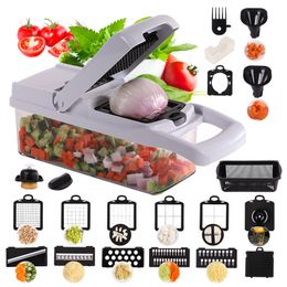 Fruit Vegetable gereedschap 22 In 1 multifunctionele groentesnijder Raaster Fruit Wortel Aardappel Chopper Peeler Slicer Kookgereedschap 230511