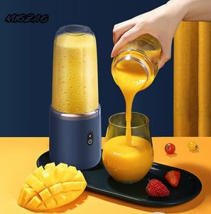 Fruit Vegetable Tools 6 Blades draagbare saphutsap Sap Automatische kleine elektrische smoothie blender Ice Crushcup keukenpartijen 230522