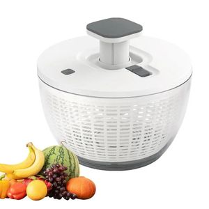 Outils de légumes de fruits et déshydrateur d'essoreuse de lavage électrique sèche-linge à nettoyage rapide séparation sèche et humide égouttant la salade 231026