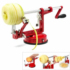 Fruit Groente Gereedschap Appelschiller Corer Slicer Slinky Machine Aardappelsnijder Keuken Tool 3 in 1 230901