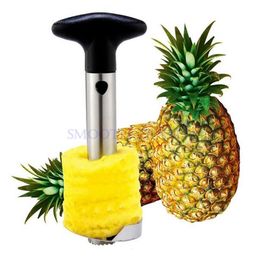 Fruit Groente Gereedschap En acier inoxydable outil simple Cuisine fruit Ananas Slicer Peeler Cutter 230731