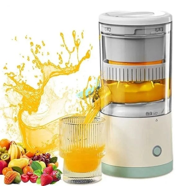 Fruits Légumes Outils Juicer Portable USB Orange Juicer Rechargeable Multifonctionnel Ménage Machine Mini Juicer Cup Électrique Juicer 45W Sans Fil 230605