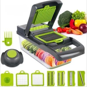 Fruit Groente Gereedschap Keuken Artikelen Multifunctionele Snijmachine Shredder met Mand Aardappel Wortel Grind Thuis Gadgets 231018
