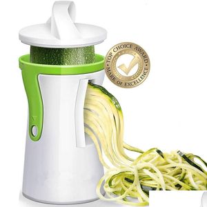 Fruit Groente Gereedschap Lmetjma Heavy Duty Spiralizer Snijmachine Spiraalsnijder Courgette Pasta Noodle Spaghetti Maker Kc0335 230425 Drop Deli Dhuax