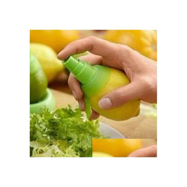 Herramientas de vegetales de frutas manuales Juicer Orange Lemon Sprozers Lemorange Tool Citrus Spray Cocina Accesorios de cocina OK 0265 Drop de DHF83