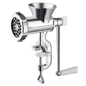 Fruitgroentegereedschap Handmatige vleesmolen Worstnoedelgerechten Handheld maken Gadgets Pasta Mincer Aluminium Knijtermachine Keuken 230201