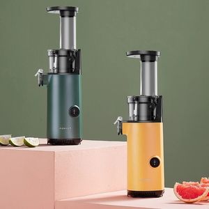 Fruit Groente Gereedschap Mini Slow Juicer Schroef Koude Pers Extractor Elektrische Fruit Groente Juicer Machine Huishoudelijke Slakken Sap Scheiding Juicer 230710