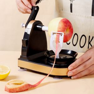 Fruits Légumes Outils Multifonction Rotary Fruit Peeler Manuel Fruit Apple Peeler Machine Avec Coupe Apple Slicer Cuisine Gadgets Outils 230511