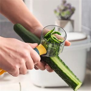 Herramientas para frutas y verduras, nuevo almacenamiento, cuchillo para pelar frutas, cuchillo multifunción de acero inoxidable, artefacto para pelar patatas y manzanas