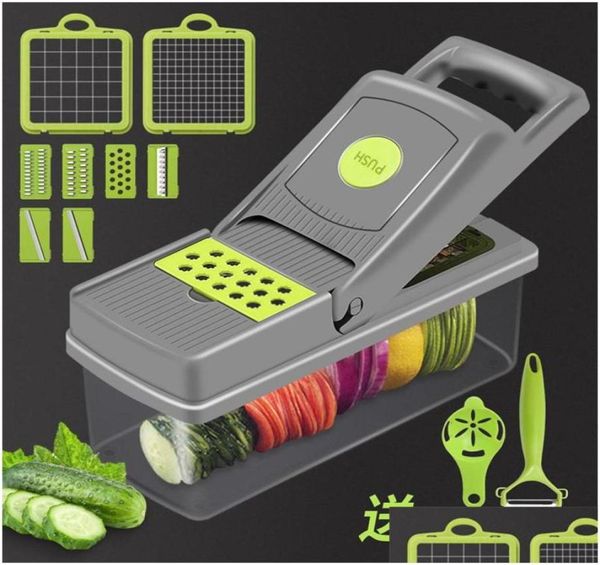 Outils pour fruits et légumes nouvelle mise à jour râpe de cuisine trancheuse de pommes de terre outils pour légumes râpes à fromage en Hine râpées multifonctionnelles 20217052353